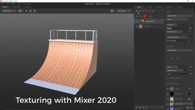 Houdini 18 - Procedural Prop Modeling - Skate Ramp – Screenshot 3