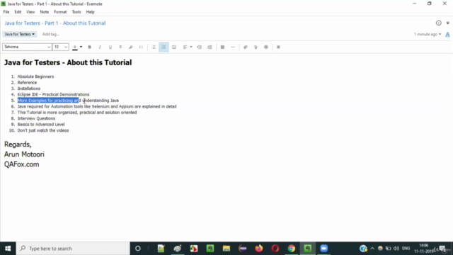 Java Made Easy for Beginners, Testers, Selenium and Appium – Screenshot 2