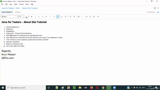 Java Made Easy for Beginners, Testers, Selenium and Appium – Screenshot 3