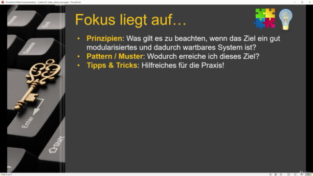 Lebendiges Software Design 2/3: Modulare Architektur – Screenshot 4