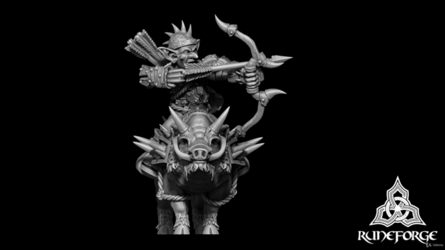 Sculpt 3D Printable Skeleton Warriors in Zbrush – Screenshot 1