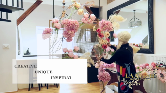 DIY FLORISTRY SIGNAGE BOARD / FLOWER WALL COURSE – Screenshot 1