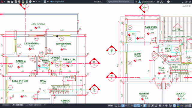 Domine o AutoCAD - Projeto Arquitetônico Passo a Passo. – Screenshot 1