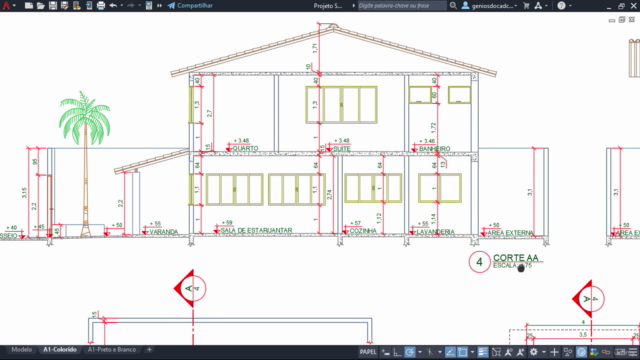 Domine o AutoCAD - Projeto Arquitetônico Passo a Passo. – Screenshot 2