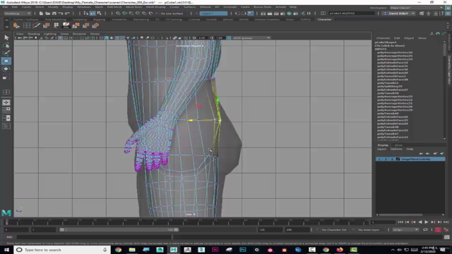 How to model a base mesh in Maya – Screenshot 1