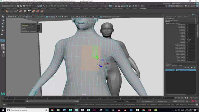 How to model a base mesh in Maya – Screenshot 4
