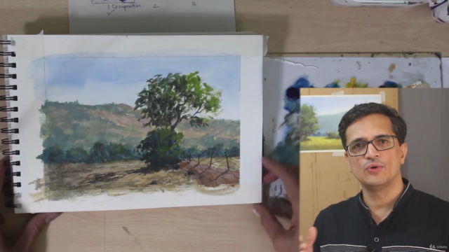 Easy Landscape Painting In Gouache – Screenshot 4