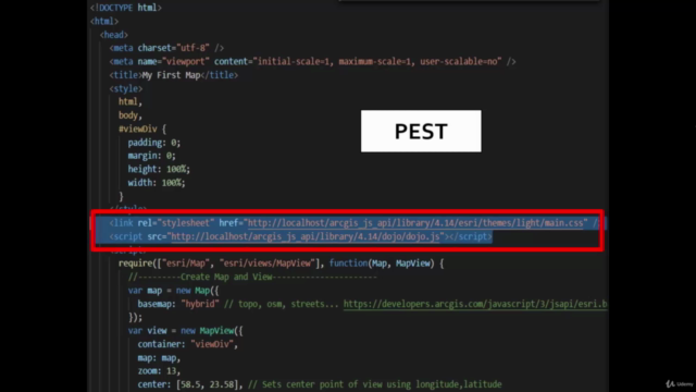 ArcGIS API for JavaScript Fundamentals – Screenshot 4