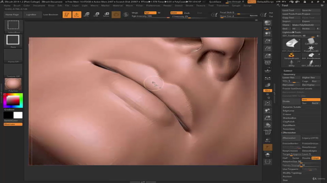 Sculpting Female Characters in ZBrush – Screenshot 1