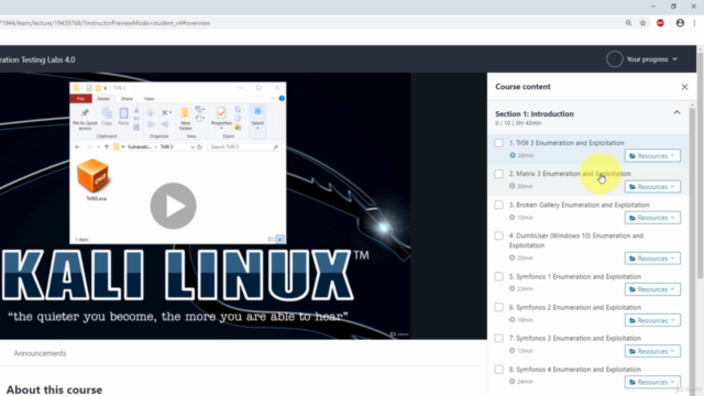 Hands-on Penetration Testing Labs 4.0 – Screenshot 4