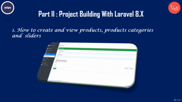 Laravel 8.X & 7.X E-commerce Website From A to Z – Screenshot 3