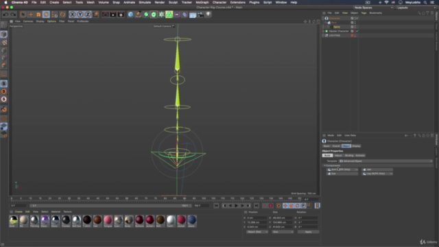 3D character rigging for animation in Cinema 4D Masterclass - Screenshot_01