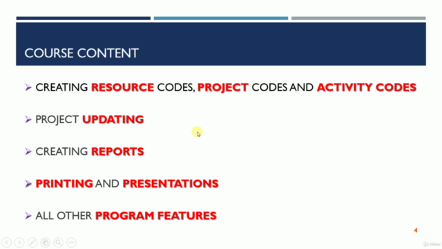 Project Management using Primavera P6 – Screenshot 2