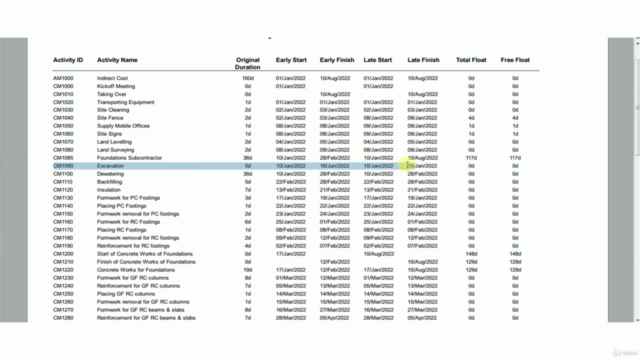 Project Management using Primavera P6 – Screenshot 3