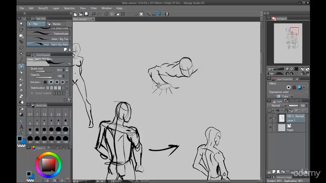 How to draw Awesome Poses: Figures in Action – Screenshot 1