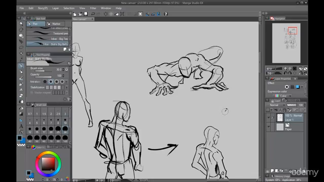 How to draw Awesome Poses: Figures in Action – Screenshot 2