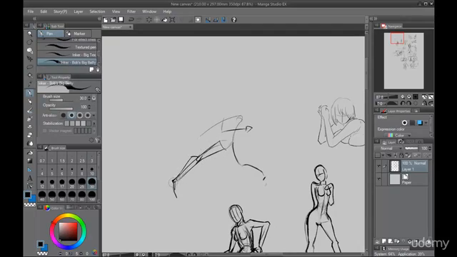 How to draw Awesome Poses: Figures in Action – Screenshot 3