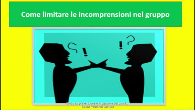La prevenzione e la gestione del conflitto – Screenshot 3