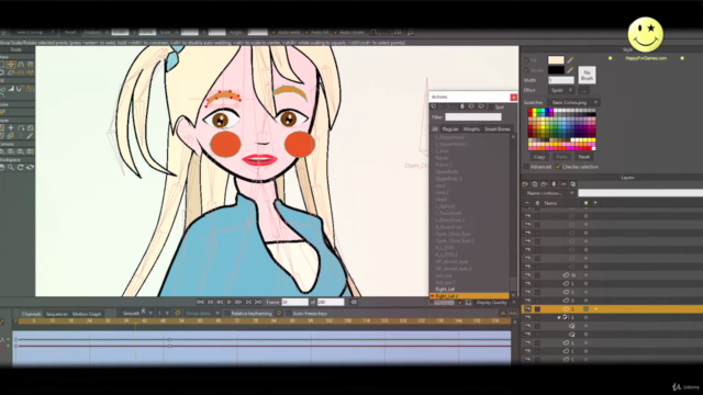 Anime Studio | Mohoتعلم الرسوم المتحركة الكارتون ببرنامج – Screenshot 2