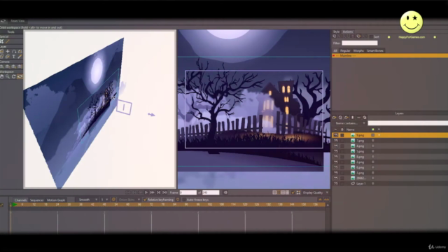 Anime Studio | Mohoتعلم الرسوم المتحركة الكارتون ببرنامج – Screenshot 3
