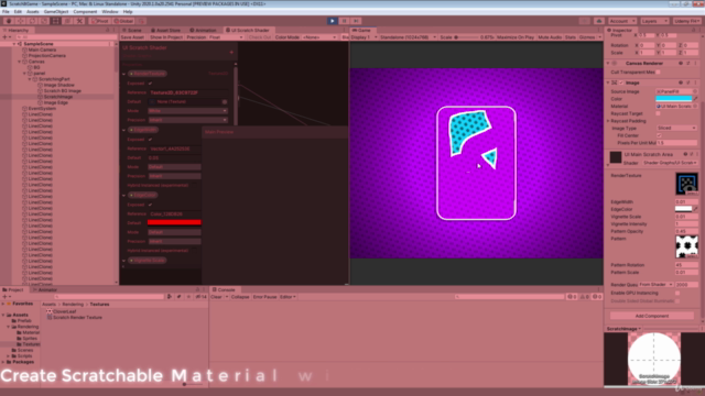 Create a Scratch and Win Game in Unity – Screenshot 2