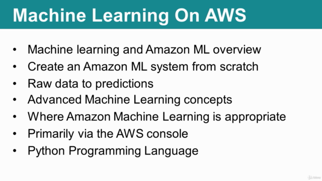 AWS Certified Machine Learning – Specialty – Screenshot 4