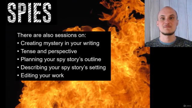 Creative writing for kids: write a spy story! – Screenshot 1