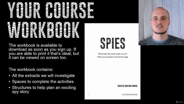 Creative writing for kids: write a spy story! – Screenshot 4