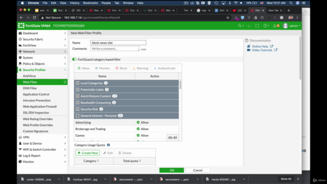 Fortigate Firewall - UTM Crash Course – Screenshot 1