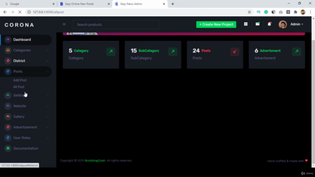 Laravel 8 Beginner to Advance with Complete News Portal – Screenshot 2