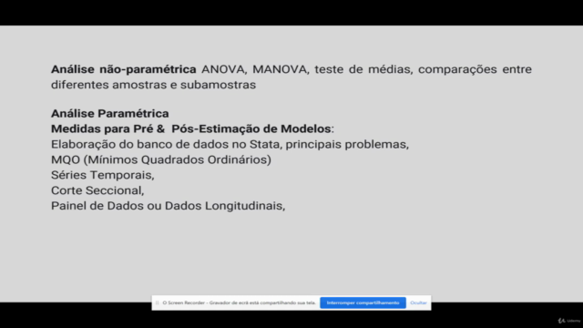 Stata do zero ao TCC – Screenshot 4