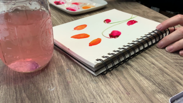 Watercolor Flowers for beginners - painting poppies - Screenshot_03