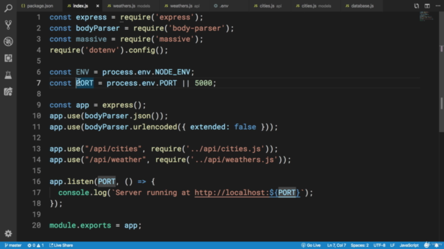 Fullstack Development: Membuat Weather App – Screenshot 2