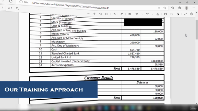 Sage 50 Accounting | Sageline 50 Basic to Advance Training – Screenshot 2