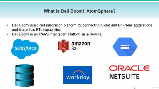 Dell Boomi AtomSphere - IPaaS Beginner Training – Screenshot 1