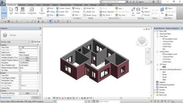 Revit Architecture Complete Beginner Training – Screenshot 3