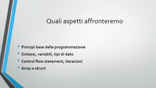 Corso di programmazione C – Screenshot 3