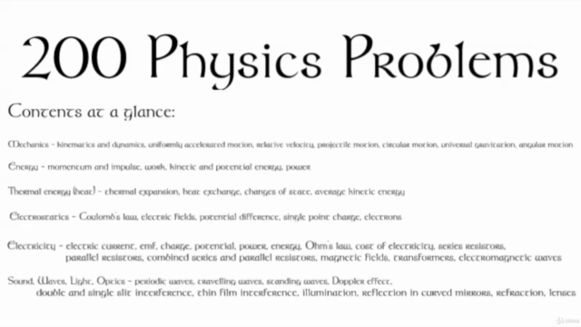 200 Physics Problems – Screenshot 3