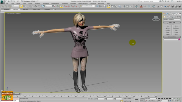 3ds max e Character Generator – Screenshot 1
