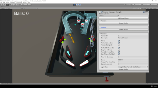 Unity Game Tutorial: Pinball 3D - Screenshot_03