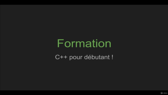 Formation C++ : Approfondir vos BASES et devenir AUTONOME – Screenshot 1
