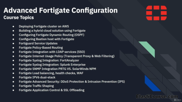 Advanced Fortigate Configuration – Screenshot 3
