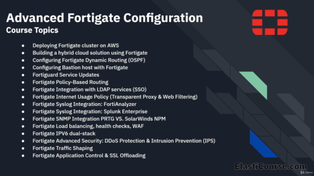 Advanced Fortigate Configuration – Screenshot 4