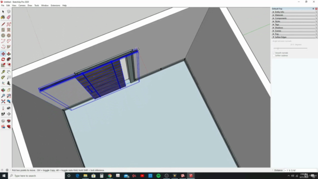 SketchUp 2020 Interior Room Design – Screenshot 2