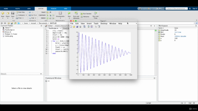Der Ultimative Matlab Beginnerkurs – Screenshot 2