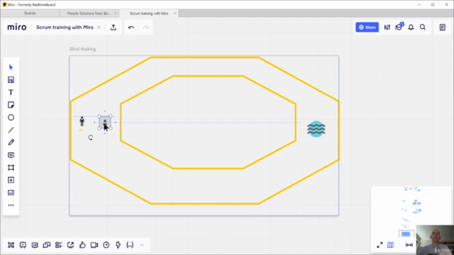 How to facilitate online Scrum and Agile training with Miro – Screenshot 2