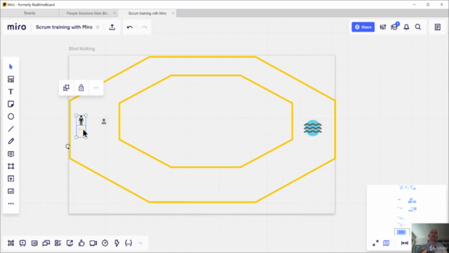 How to facilitate online Scrum and Agile training with Miro – Screenshot 4