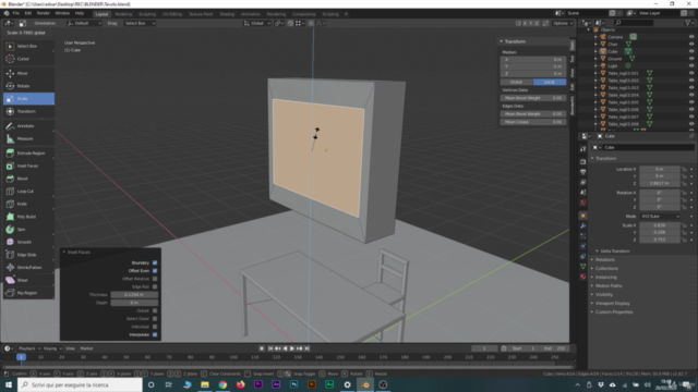 Blender 2.8 Introduzione alla Modellazione per Principianti – Screenshot 1