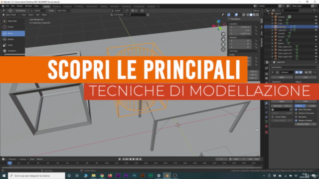 Blender 2.8 Introduzione alla Modellazione per Principianti – Screenshot 3