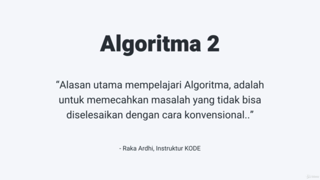 Algoritma Tingkat Lanjut – Screenshot 1